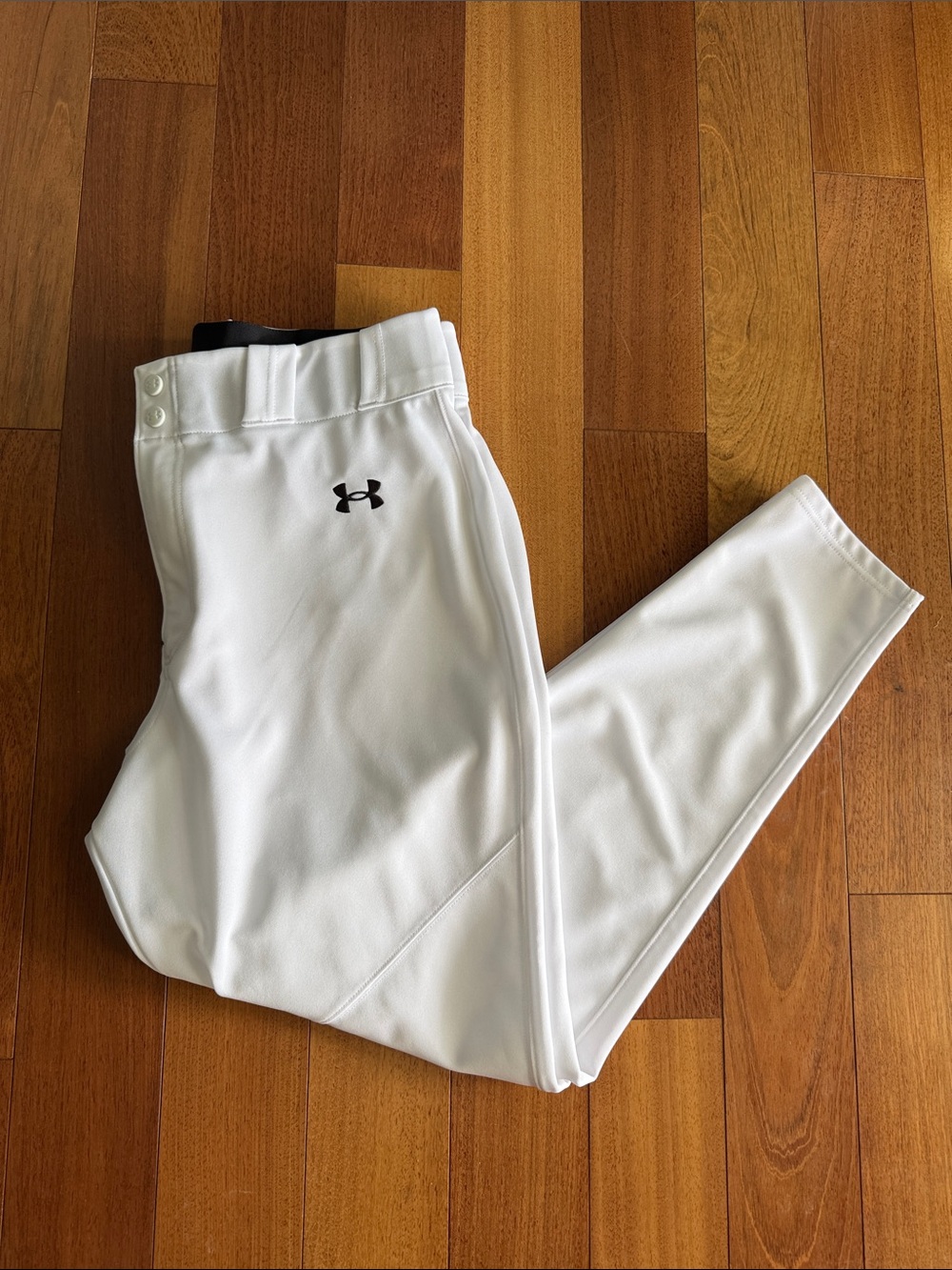 Under Armour White Men's Performance Baseball Pants - XL